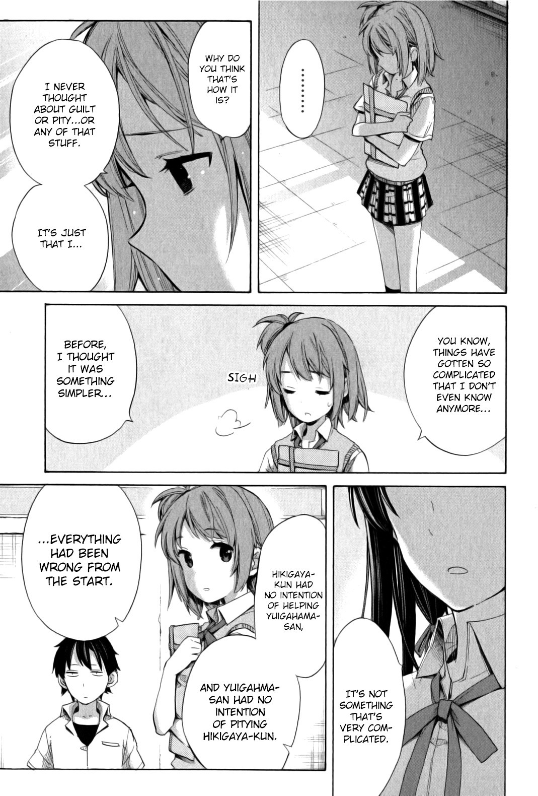 Yahari Ore no Seishun Love Come wa Machigatteiru. chapter 13 page 25