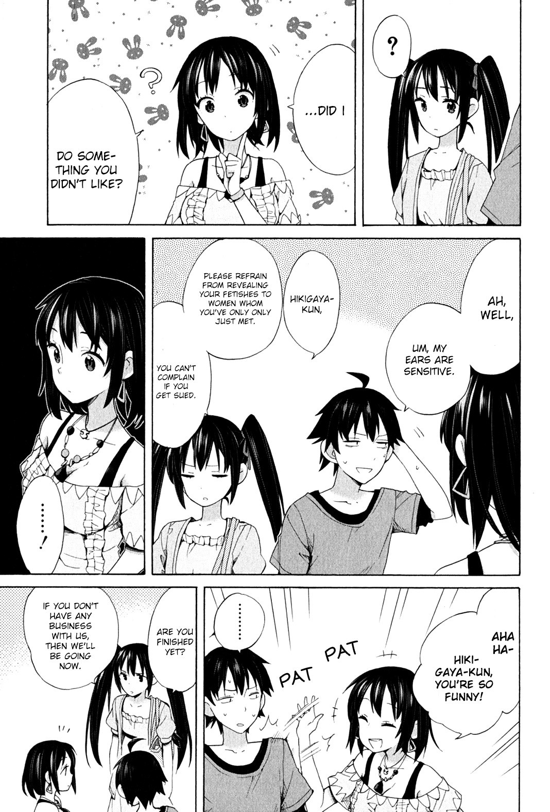 Yahari Ore no Seishun Love Come wa Machigatteiru. chapter 13 page 4