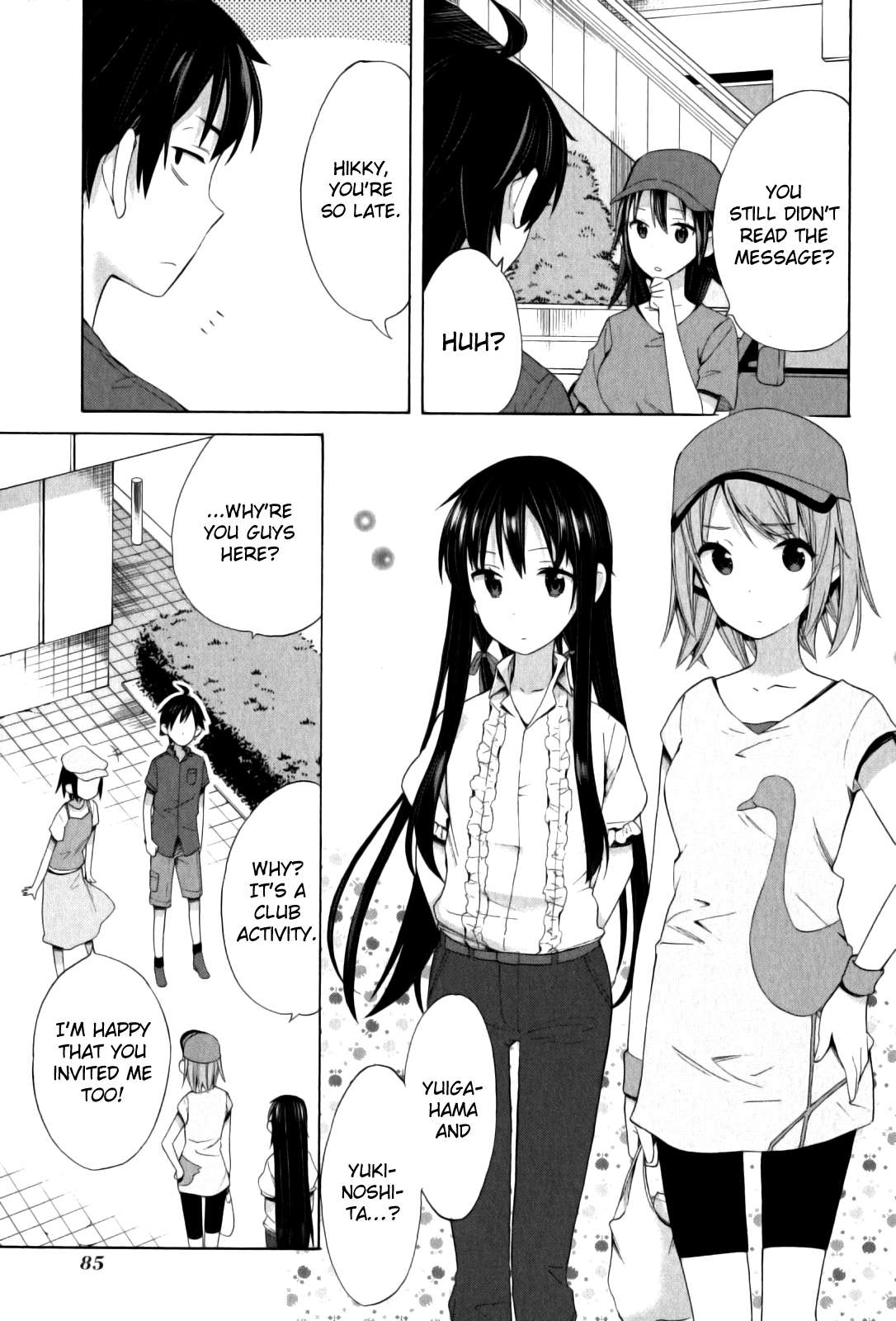 Yahari Ore no Seishun Love Come wa Machigatteiru. chapter 14 page 10