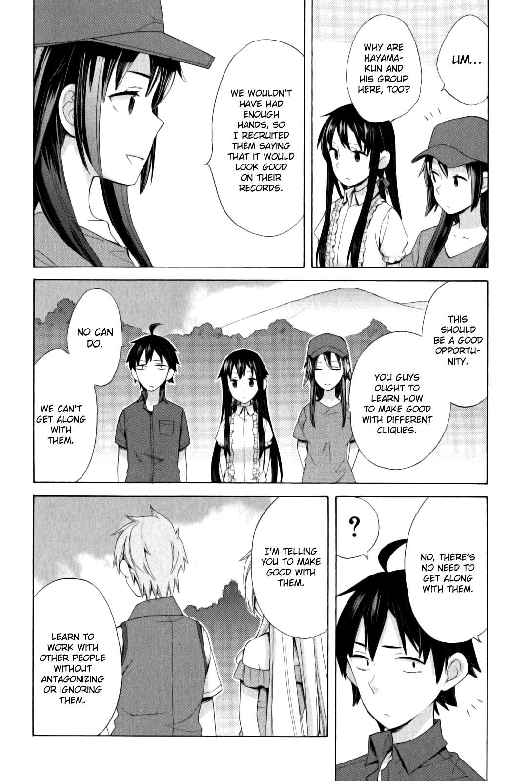 Yahari Ore no Seishun Love Come wa Machigatteiru. chapter 14 page 18