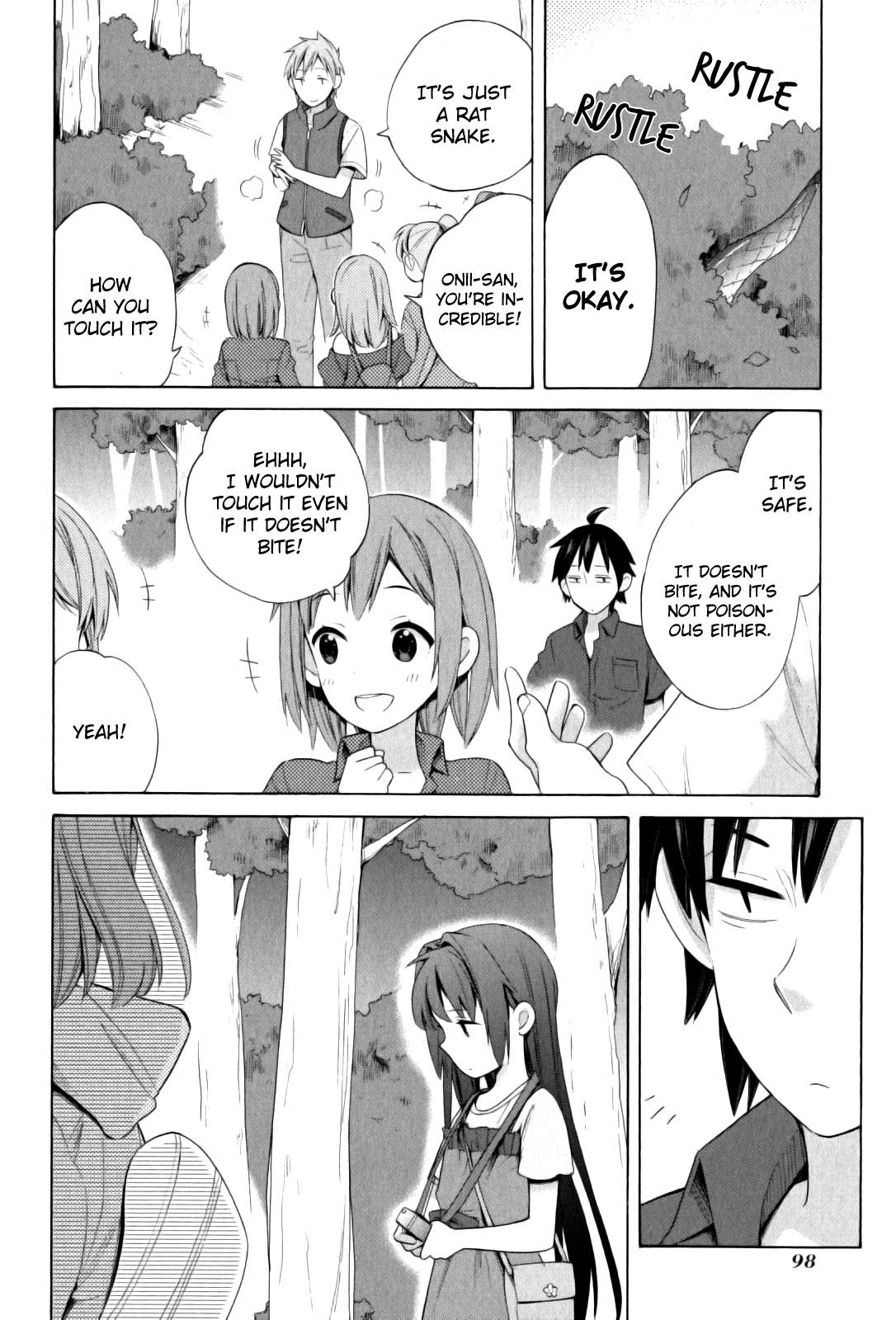 Yahari Ore no Seishun Love Come wa Machigatteiru. chapter 14 page 22