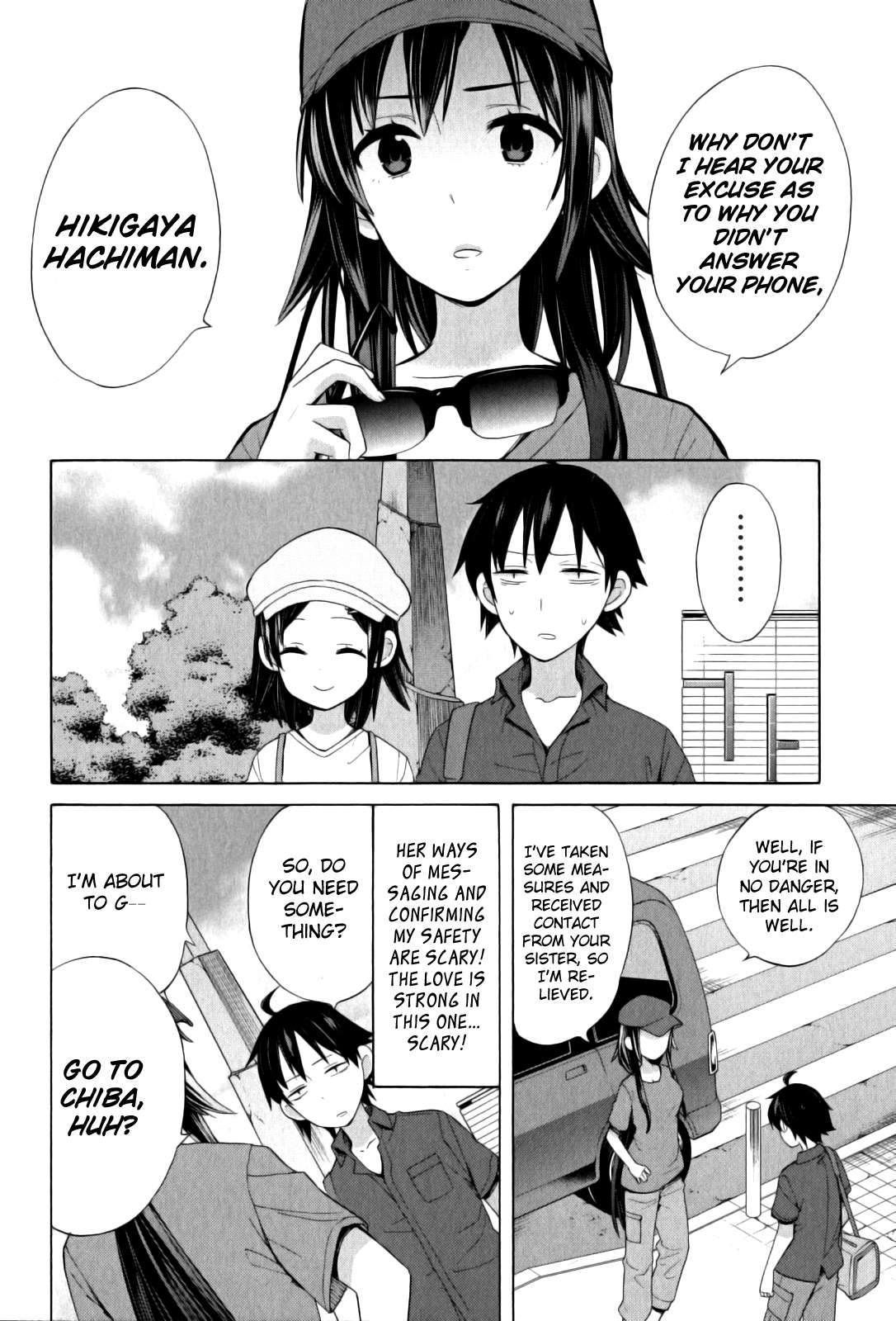 Yahari Ore no Seishun Love Come wa Machigatteiru. chapter 14 page 9