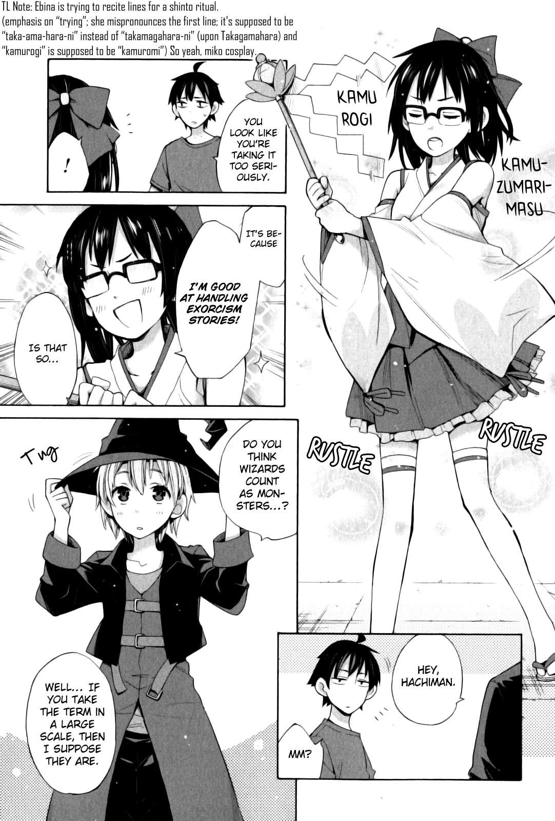 Yahari Ore no Seishun Love Come wa Machigatteiru. chapter 17 page 6