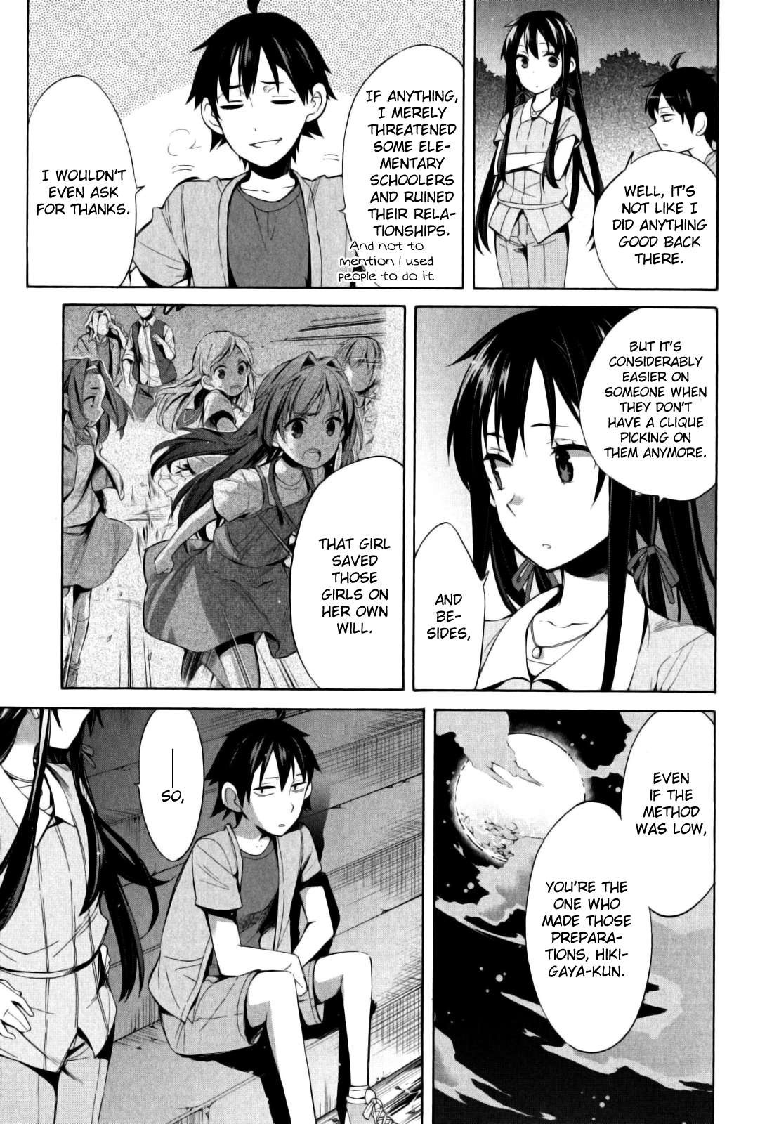 Yahari Ore no Seishun Love Come wa Machigatteiru. chapter 18 page 14