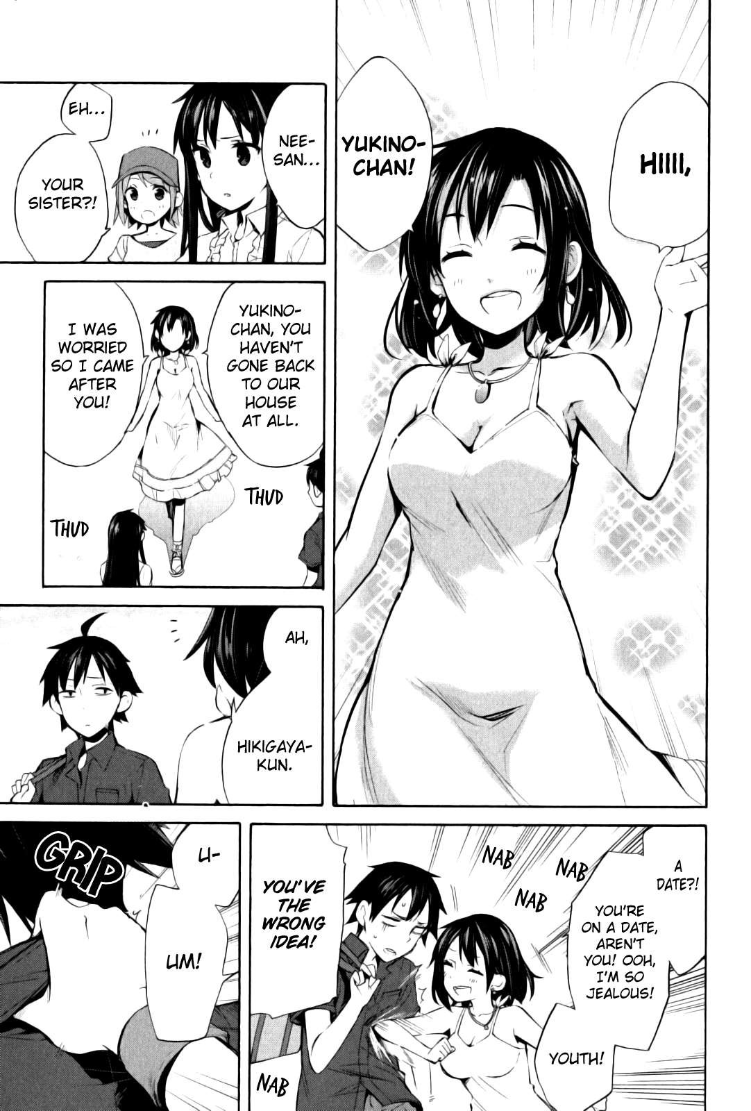 Yahari Ore no Seishun Love Come wa Machigatteiru. chapter 18 page 22