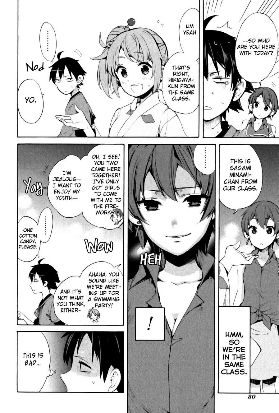 Yahari Ore no Seishun Love Come wa Machigatteiru. chapter 19 page 22