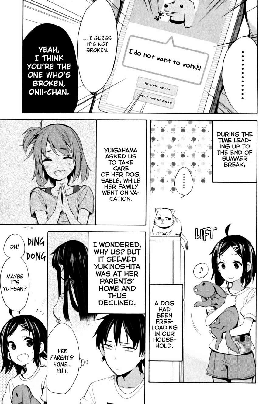 Yahari Ore no Seishun Love Come wa Machigatteiru. chapter 19 page 7