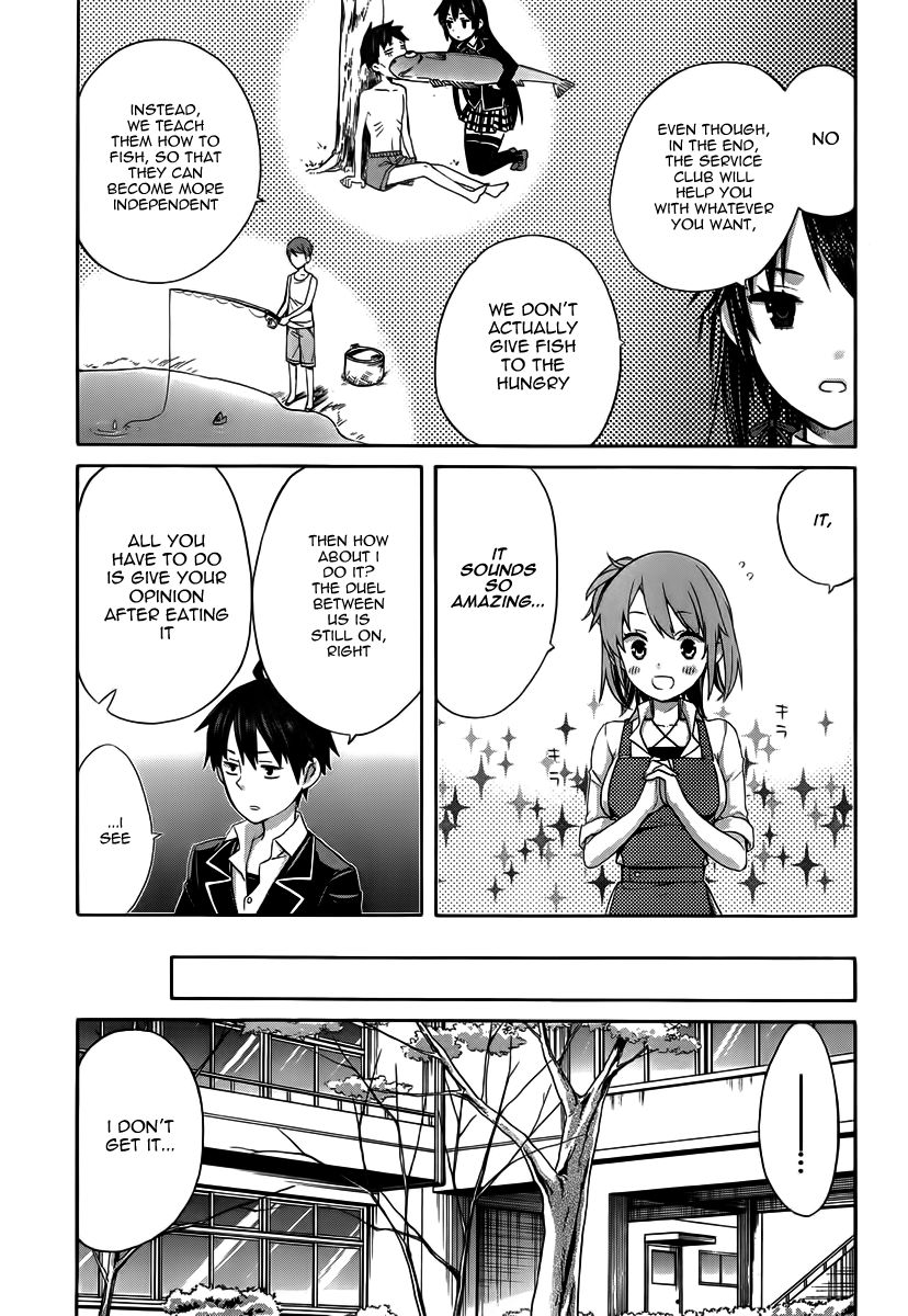 Yahari Ore no Seishun Love Come wa Machigatteiru. chapter 2 page 17
