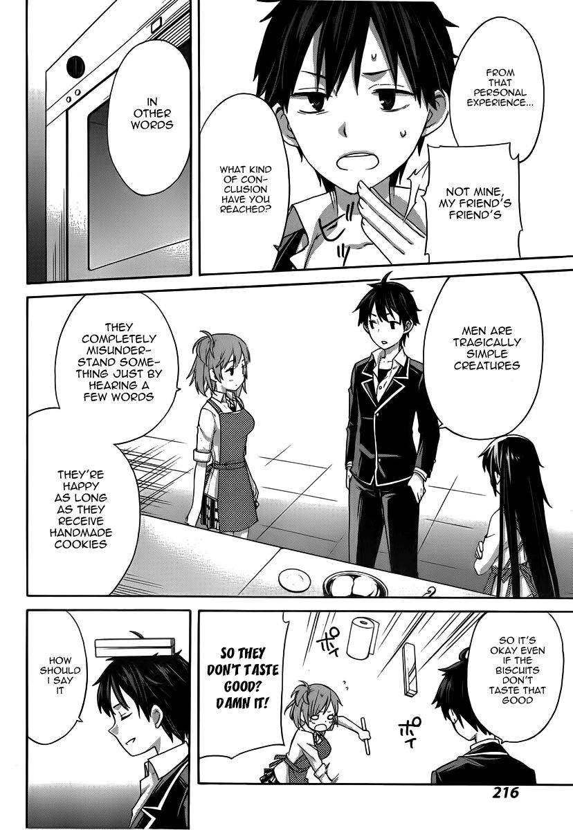 Yahari Ore no Seishun Love Come wa Machigatteiru. chapter 2 page 28