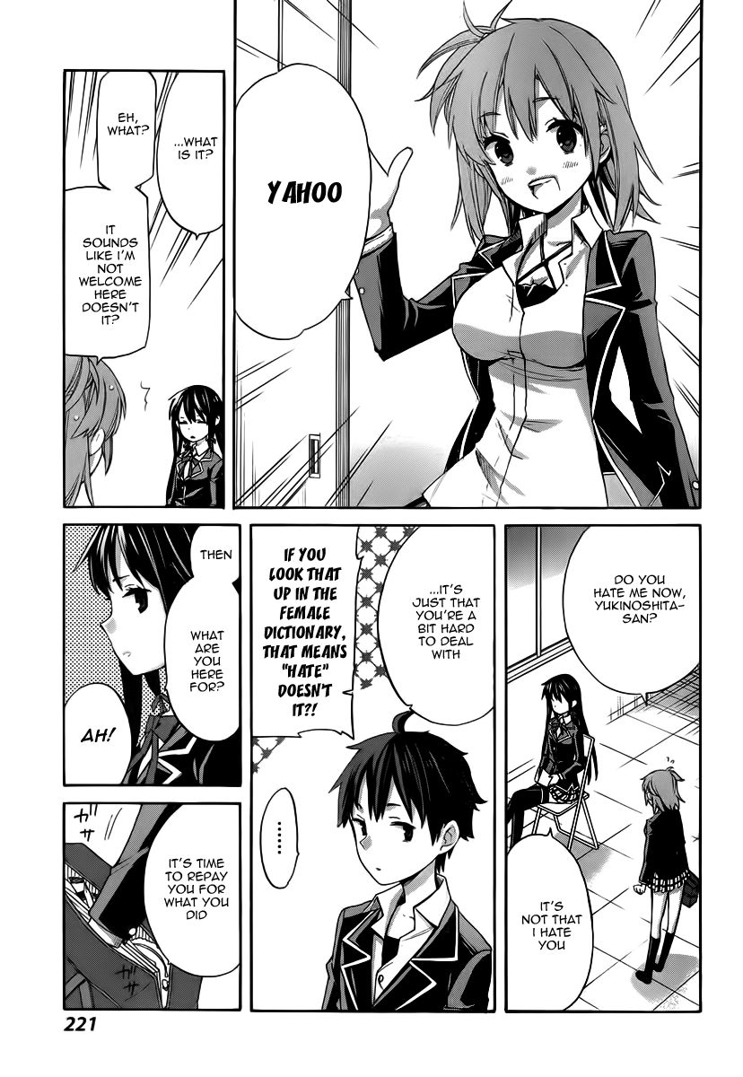 Yahari Ore no Seishun Love Come wa Machigatteiru. chapter 2 page 33