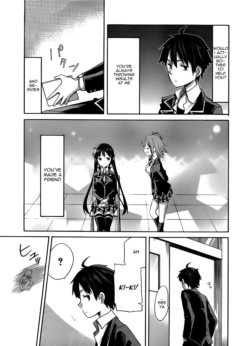 Yahari Ore no Seishun Love Come wa Machigatteiru. chapter 2 page 35