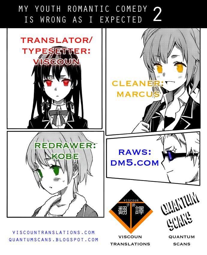 Yahari Ore no Seishun Love Come wa Machigatteiru. chapter 2 page 38