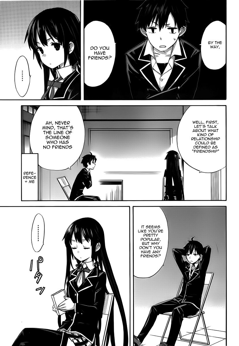 Yahari Ore no Seishun Love Come wa Machigatteiru. chapter 2 page 5