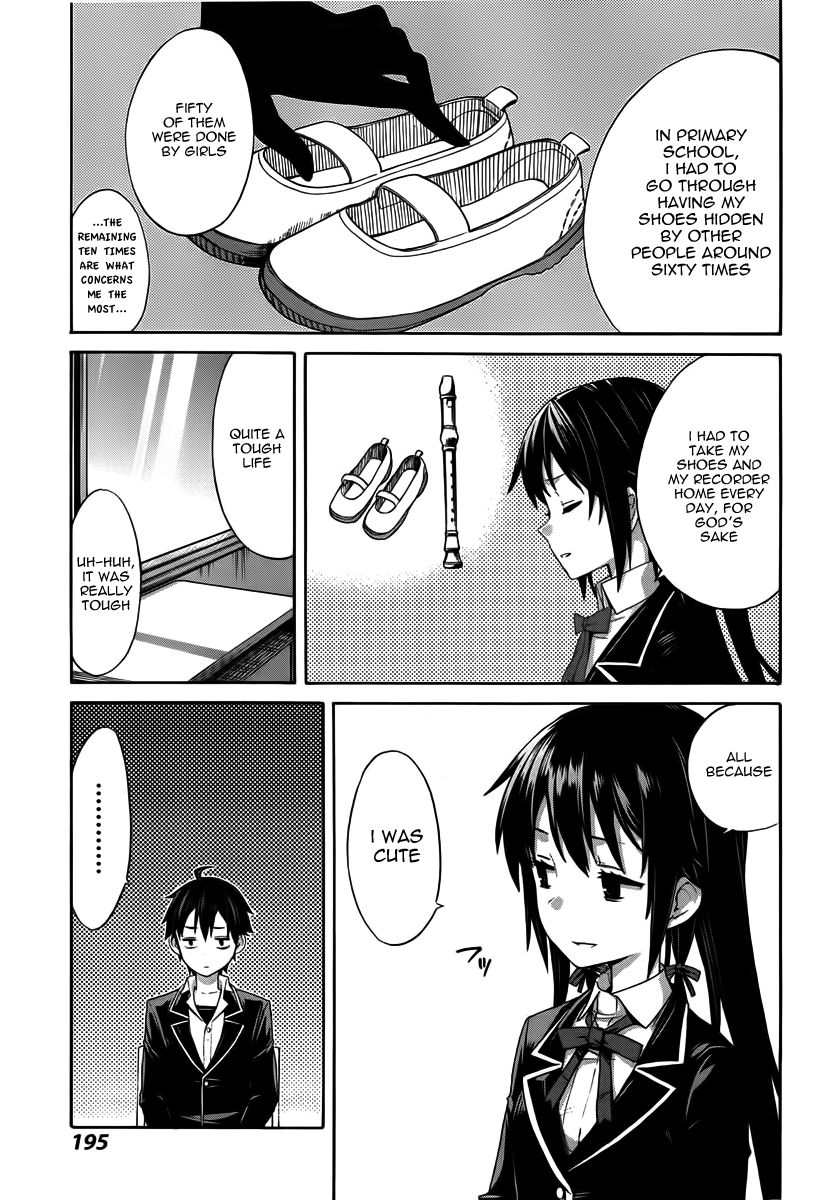 Yahari Ore no Seishun Love Come wa Machigatteiru. chapter 2 page 7