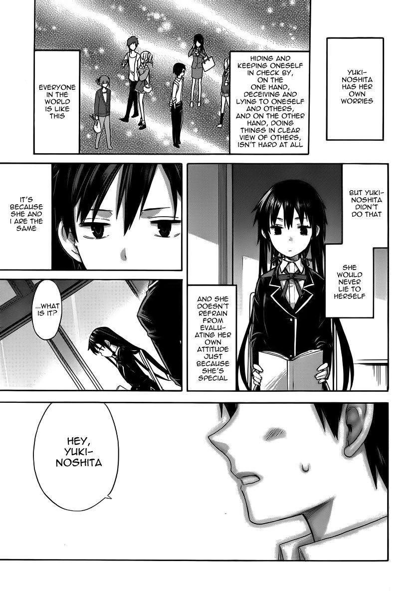 Yahari Ore no Seishun Love Come wa Machigatteiru. chapter 2 page 9