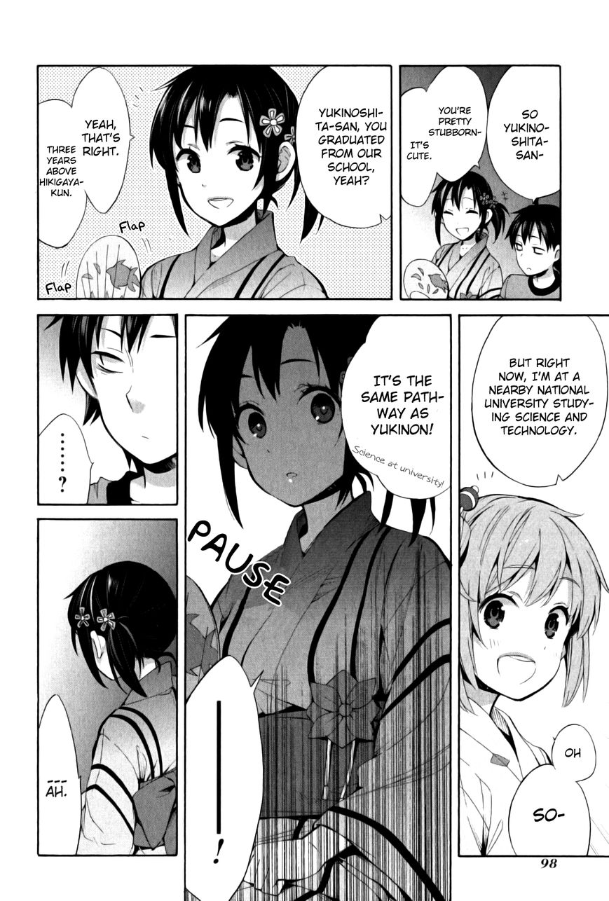 Yahari Ore no Seishun Love Come wa Machigatteiru. chapter 20 page 10