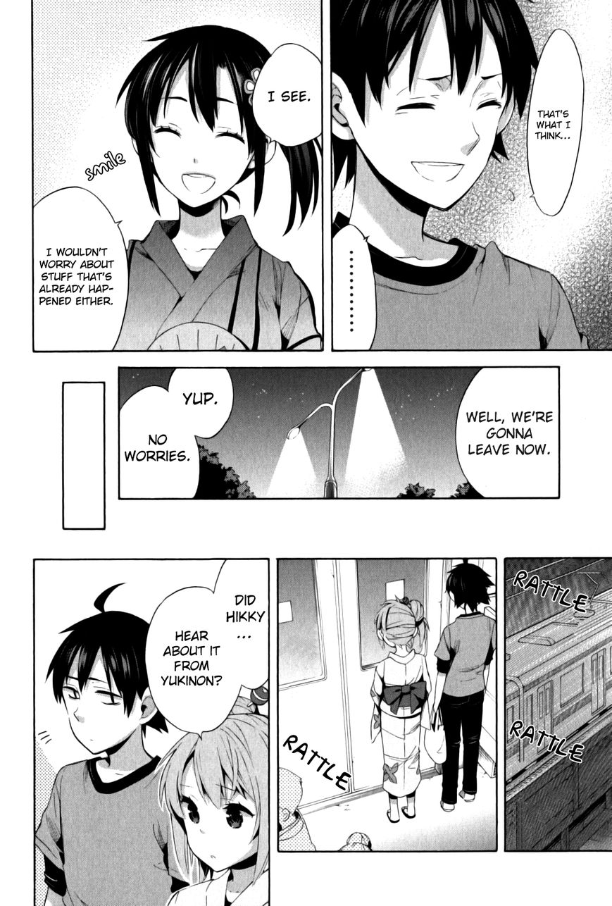 Yahari Ore no Seishun Love Come wa Machigatteiru. chapter 20 page 18