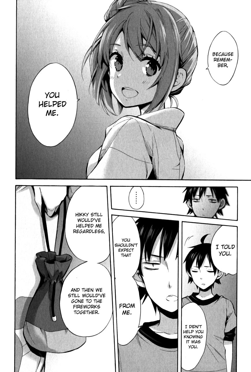 Yahari Ore no Seishun Love Come wa Machigatteiru. chapter 20 page 24