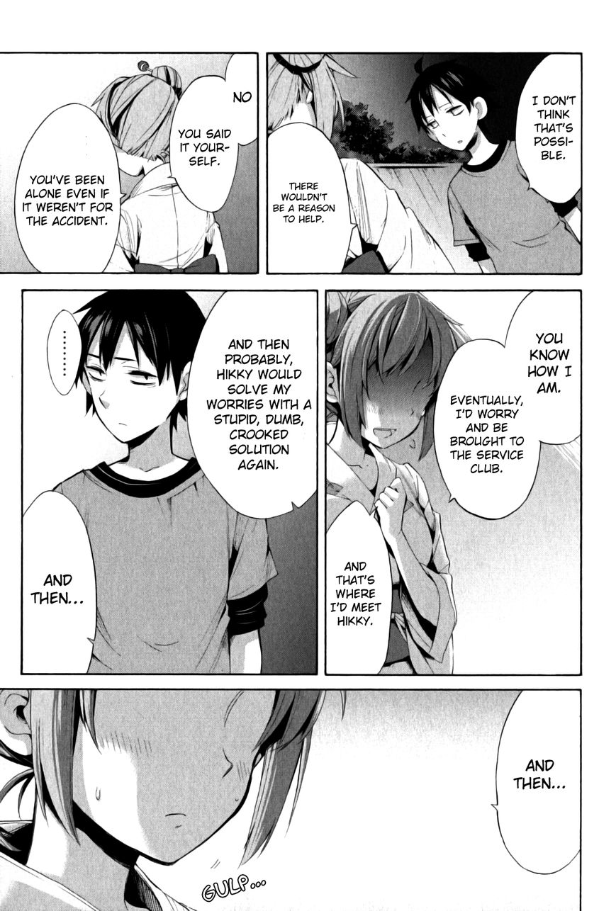 Yahari Ore no Seishun Love Come wa Machigatteiru. chapter 20 page 25