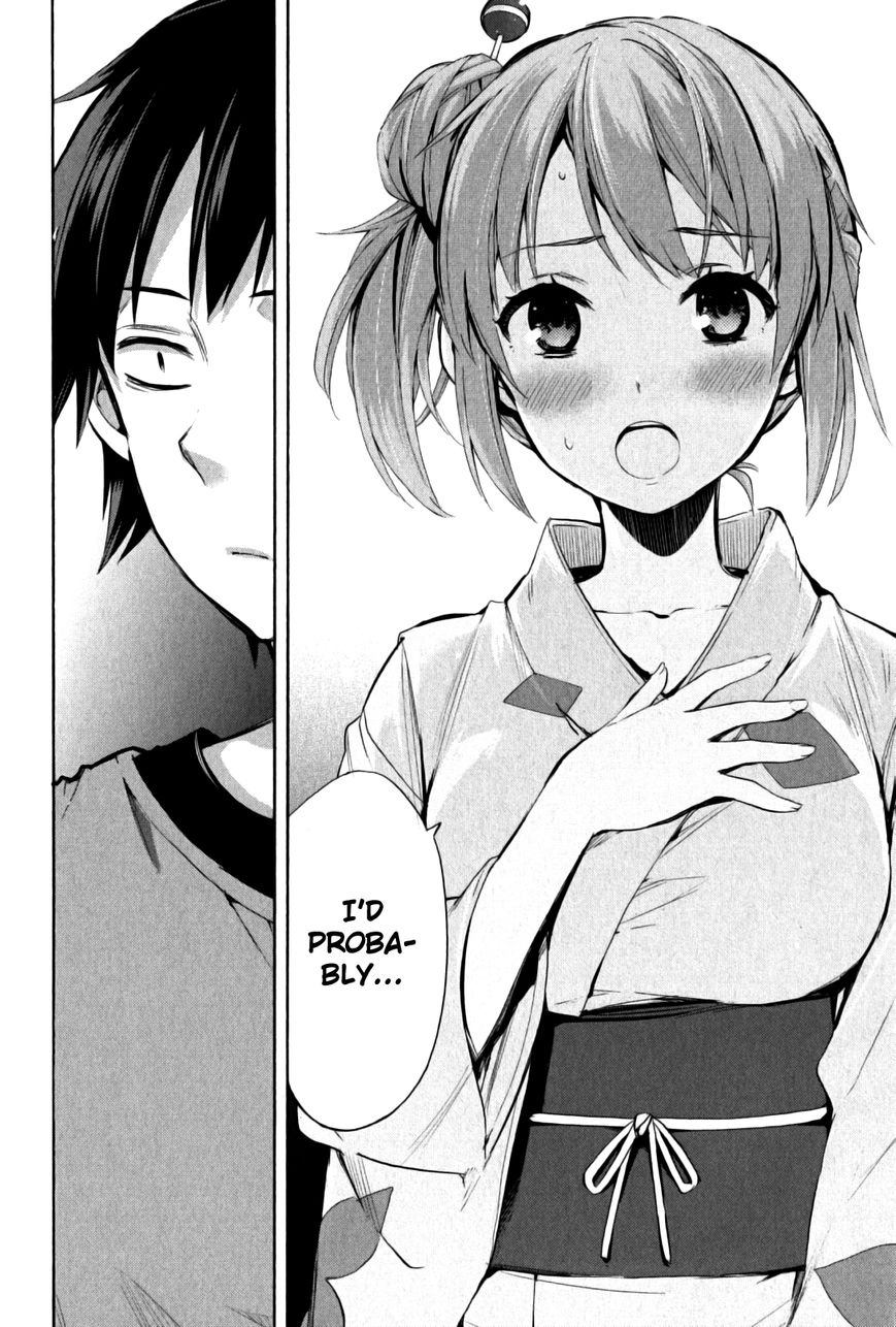 Yahari Ore no Seishun Love Come wa Machigatteiru. chapter 20 page 26