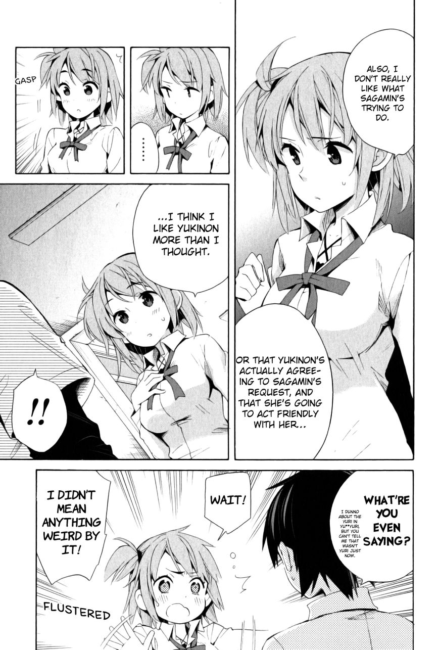 Yahari Ore no Seishun Love Come wa Machigatteiru. chapter 21 page 28