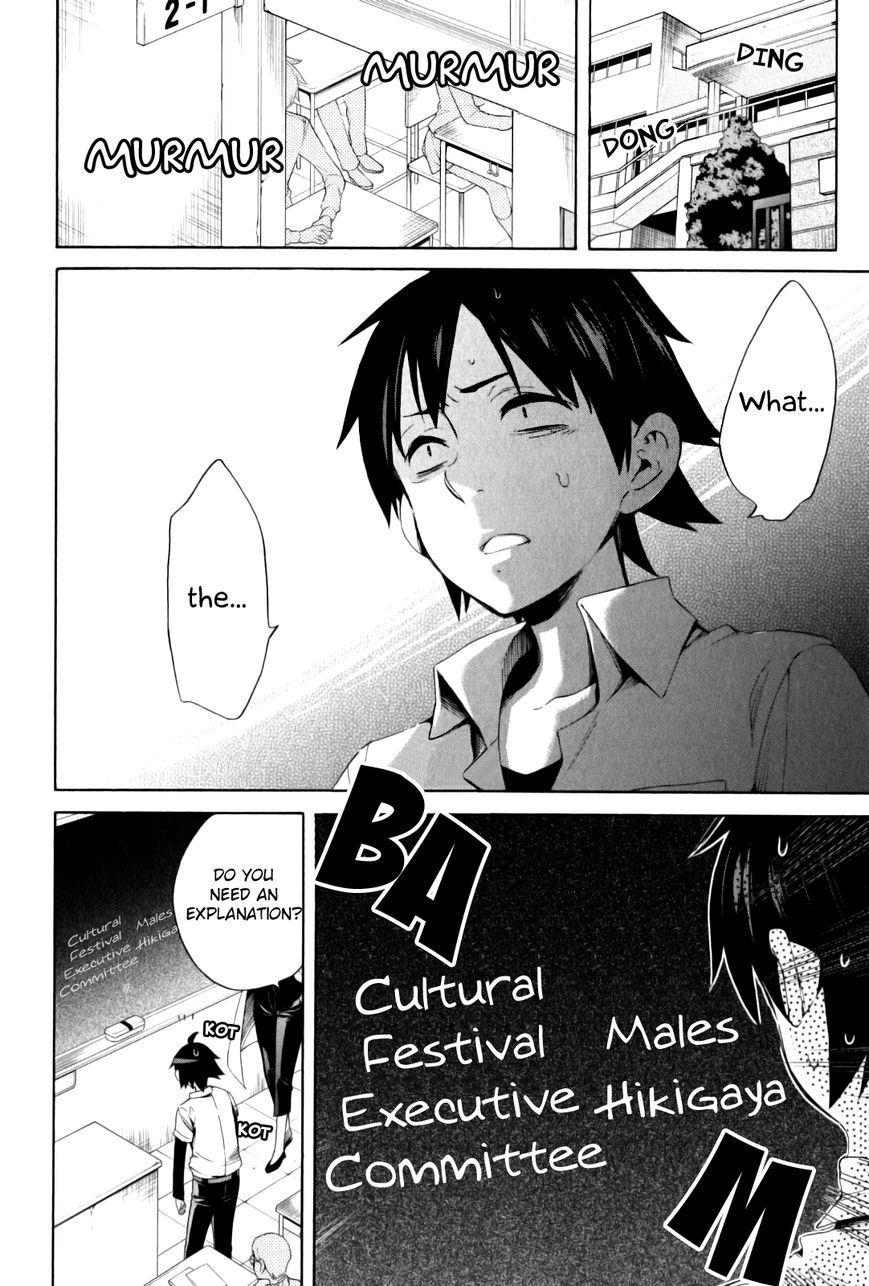 Yahari Ore no Seishun Love Come wa Machigatteiru. chapter 21 page 3