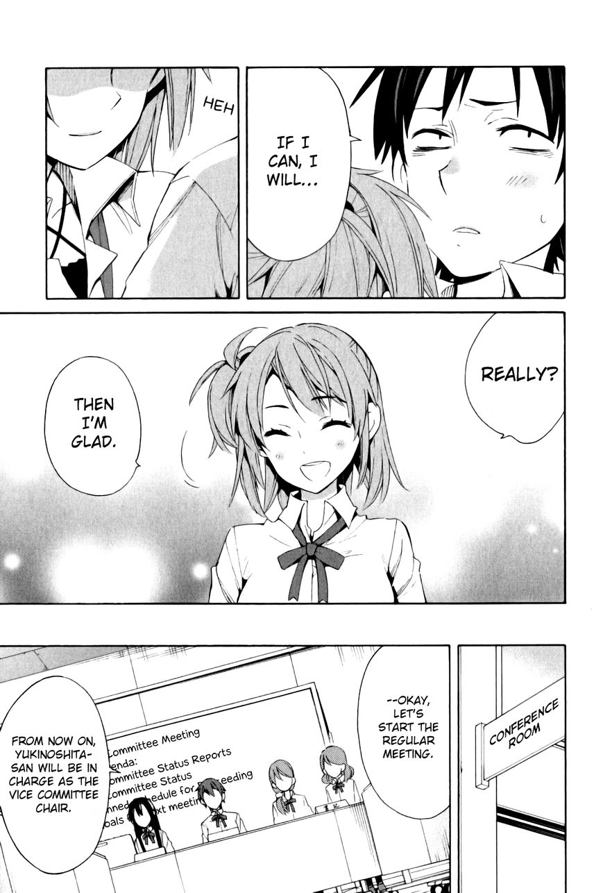 Yahari Ore no Seishun Love Come wa Machigatteiru. chapter 21 page 30