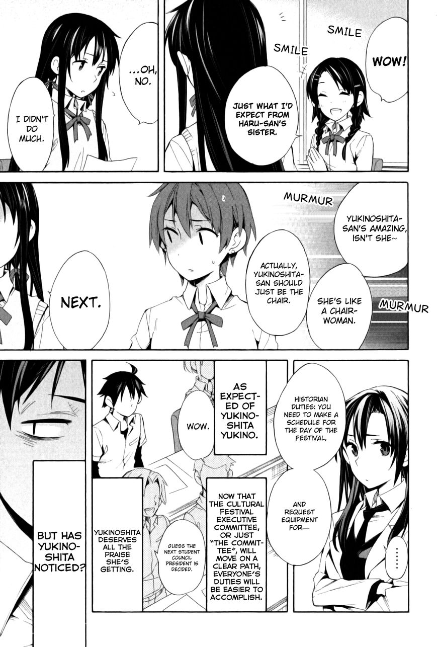 Yahari Ore no Seishun Love Come wa Machigatteiru. chapter 21 page 34