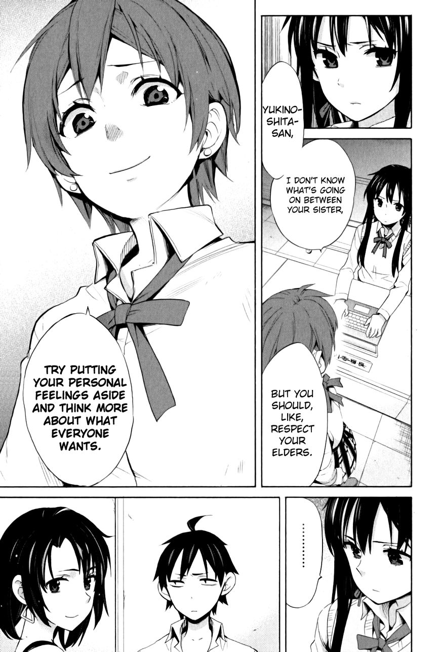Yahari Ore no Seishun Love Come wa Machigatteiru. chapter 21 page 50