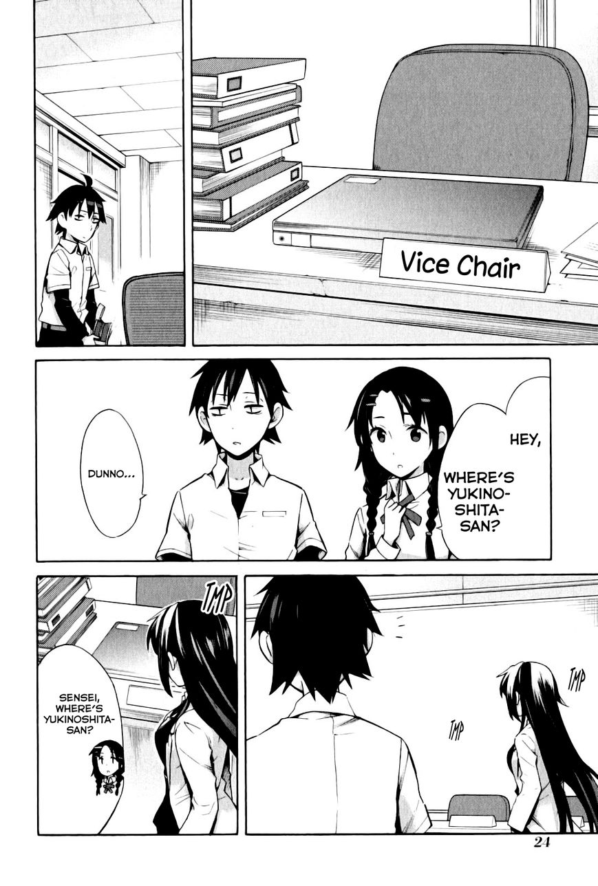 Yahari Ore no Seishun Love Come wa Machigatteiru. chapter 22 page 21