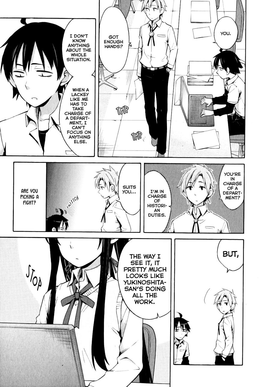 Yahari Ore no Seishun Love Come wa Machigatteiru. chapter 22 page 6