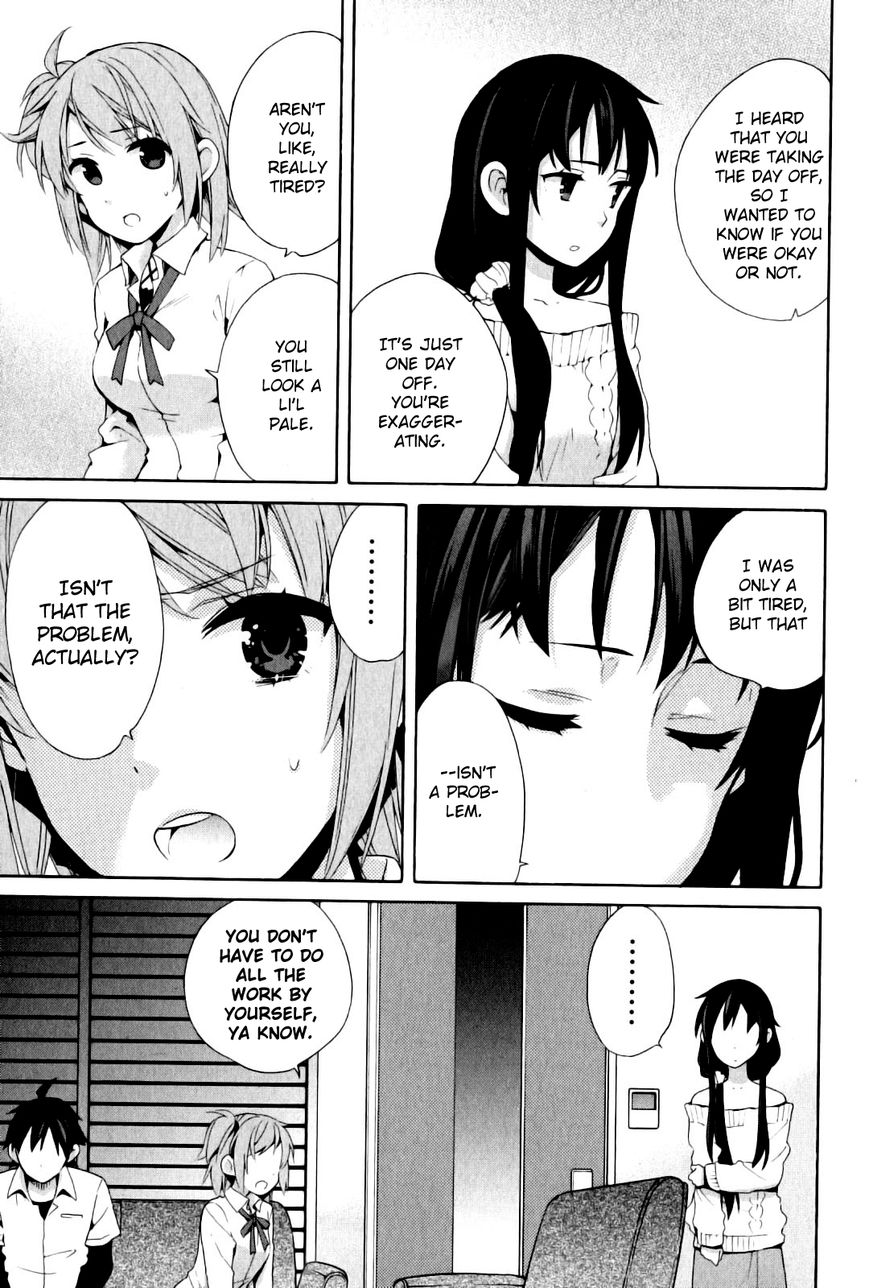 Yahari Ore no Seishun Love Come wa Machigatteiru. chapter 23 page 10