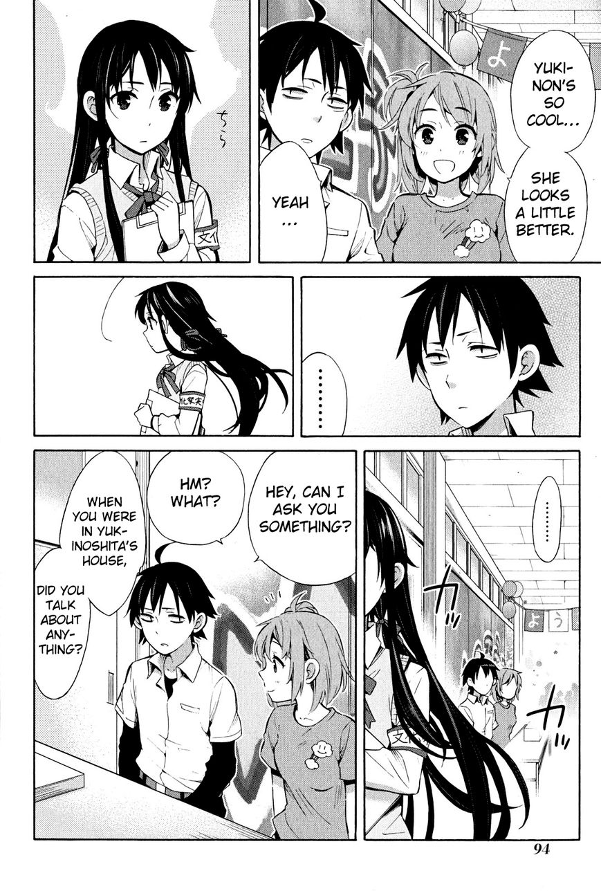 Yahari Ore no Seishun Love Come wa Machigatteiru. chapter 24 page 27