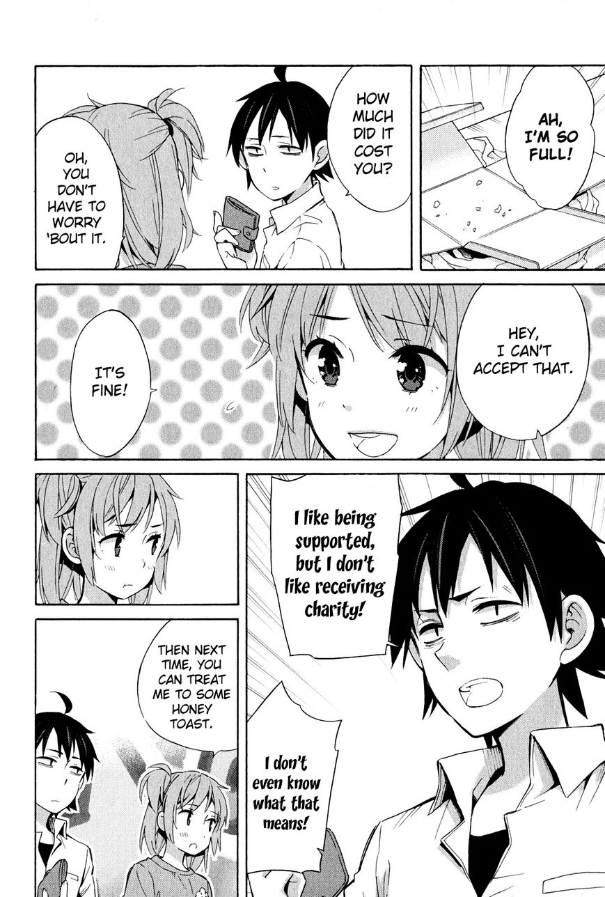 Yahari Ore no Seishun Love Come wa Machigatteiru. chapter 24 page 33