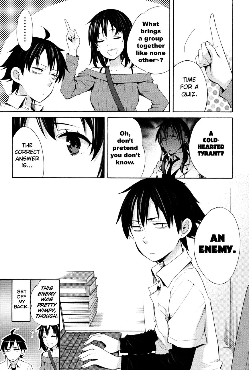 Yahari Ore no Seishun Love Come wa Machigatteiru. chapter 24 page 6