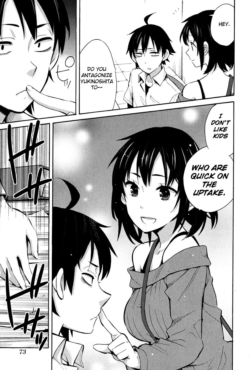 Yahari Ore no Seishun Love Come wa Machigatteiru. chapter 24 page 8