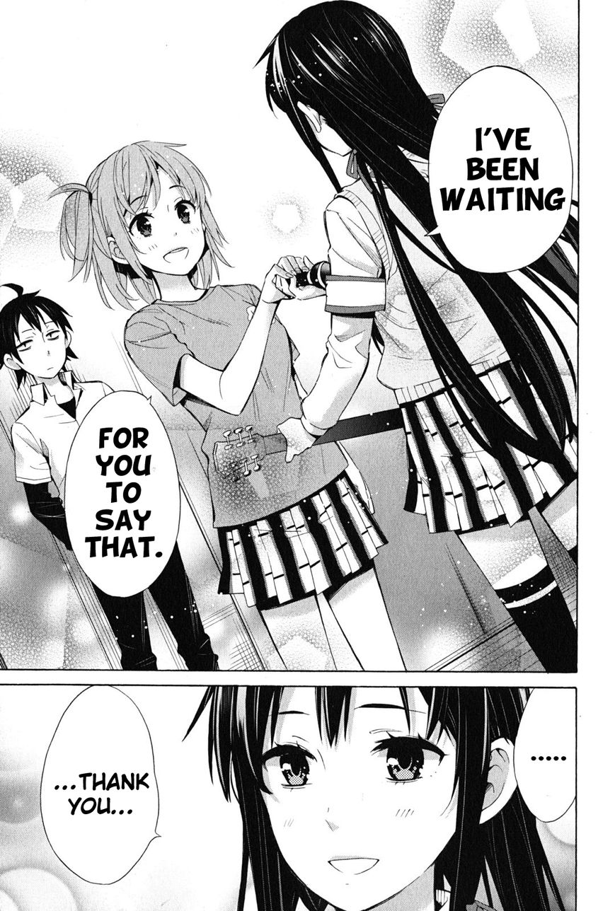 Yahari Ore no Seishun Love Come wa Machigatteiru. chapter 25 page 29
