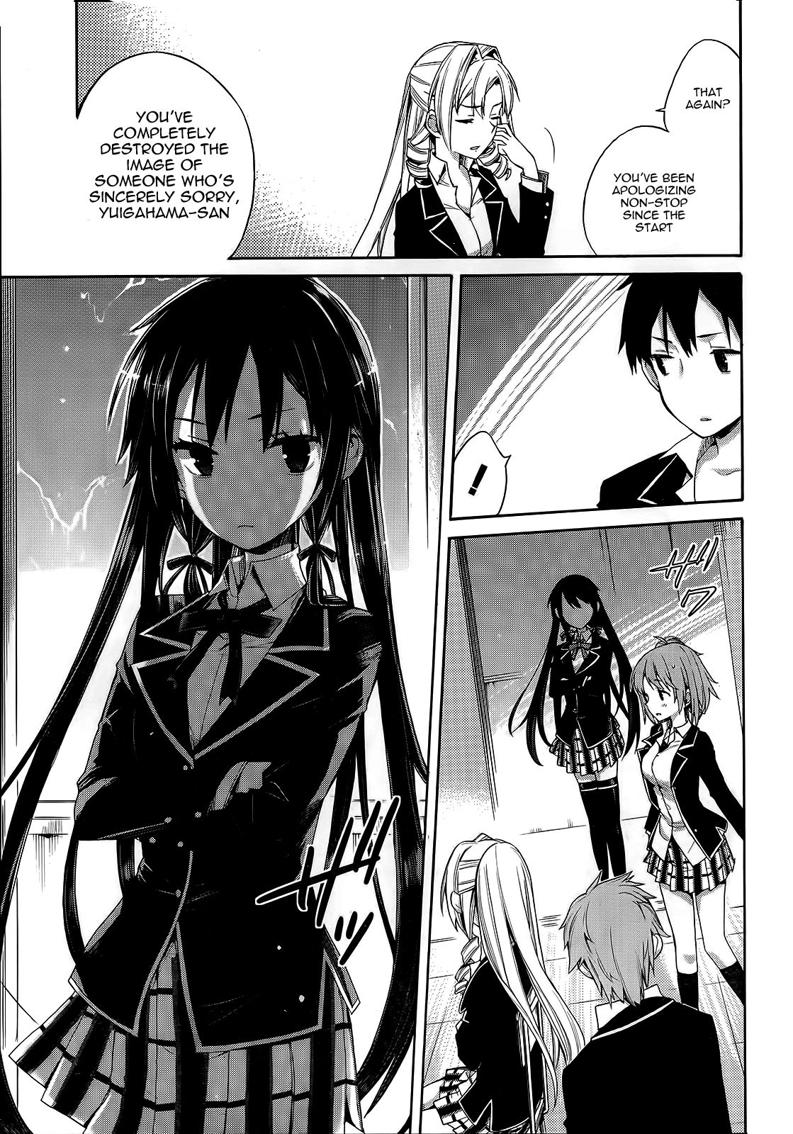 Yahari Ore no Seishun Love Come wa Machigatteiru. chapter 3 page 10