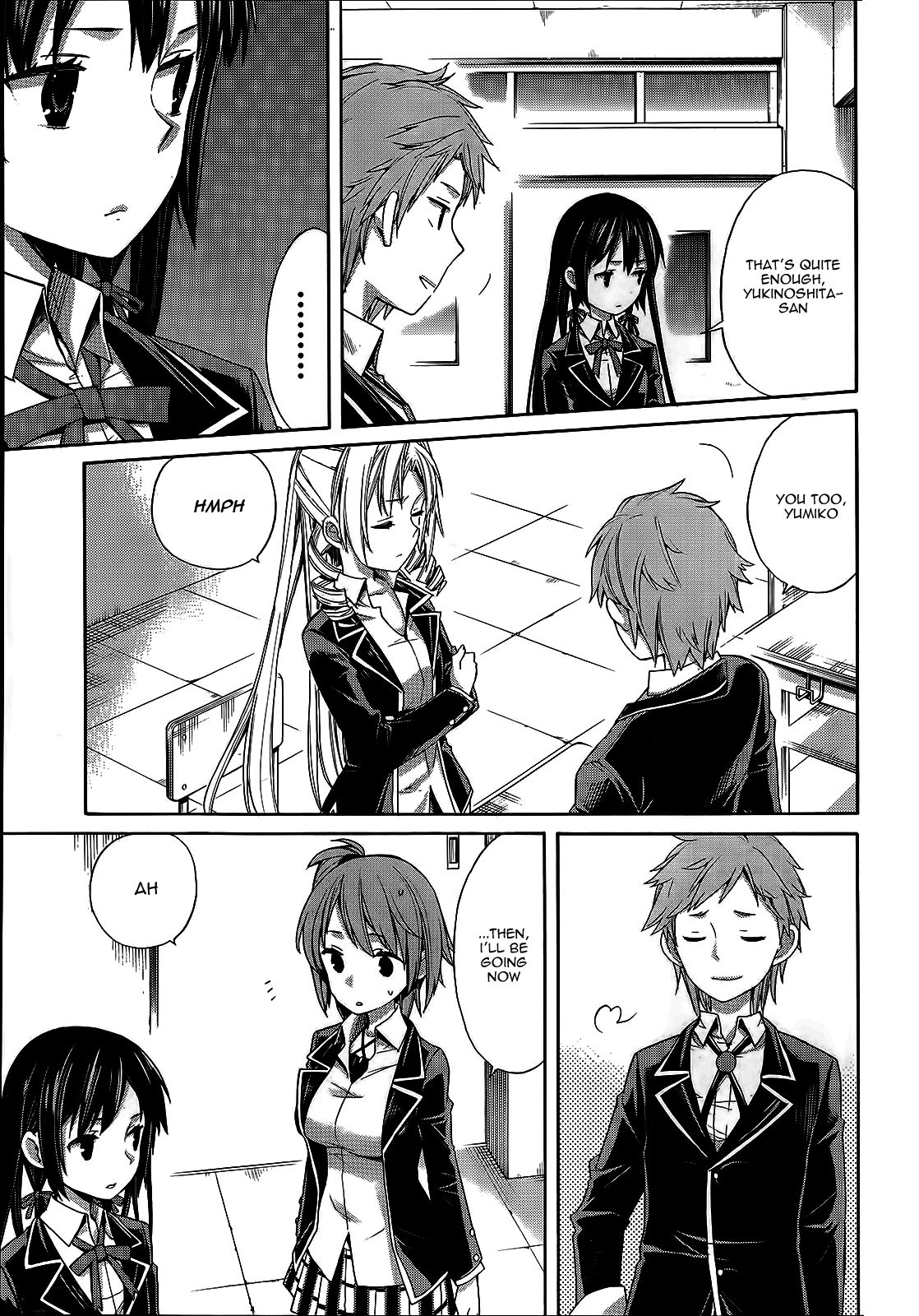 Yahari Ore no Seishun Love Come wa Machigatteiru. chapter 3 page 14