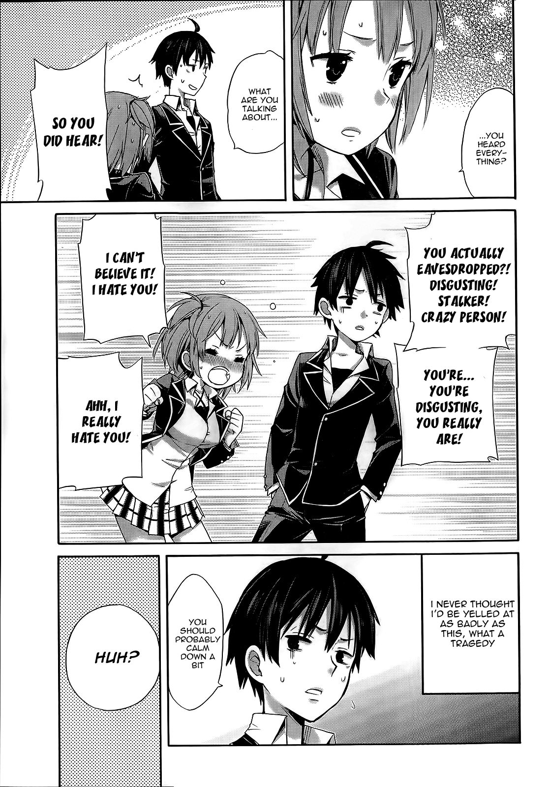 Yahari Ore no Seishun Love Come wa Machigatteiru. chapter 3 page 24