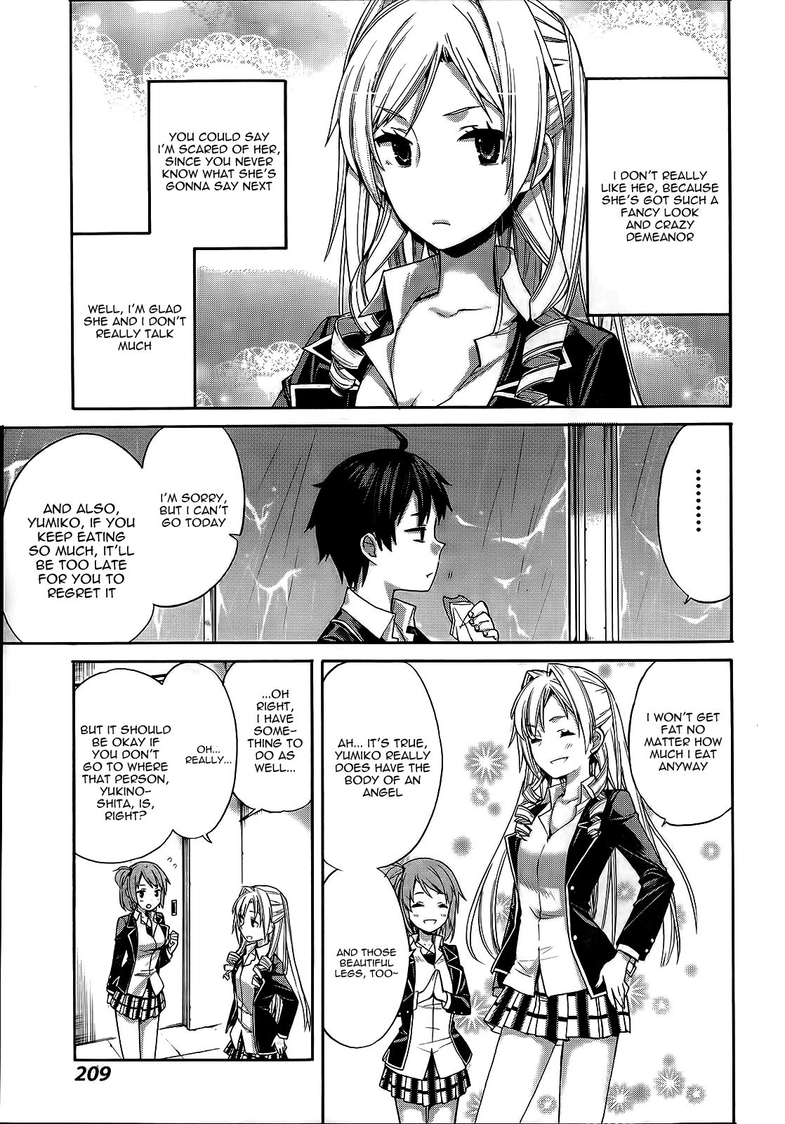 Yahari Ore no Seishun Love Come wa Machigatteiru. chapter 3 page 4