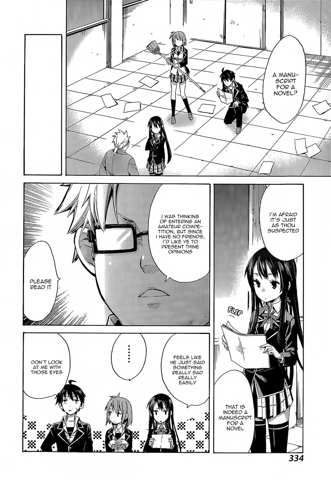 Yahari Ore no Seishun Love Come wa Machigatteiru. chapter 4 page 15