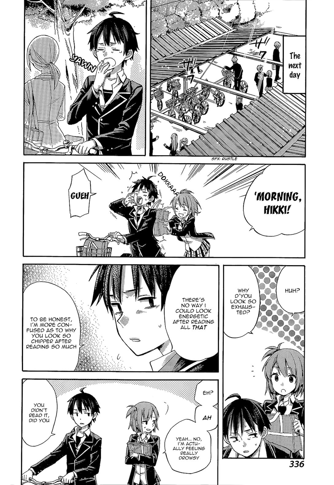 Yahari Ore no Seishun Love Come wa Machigatteiru. chapter 4 page 17