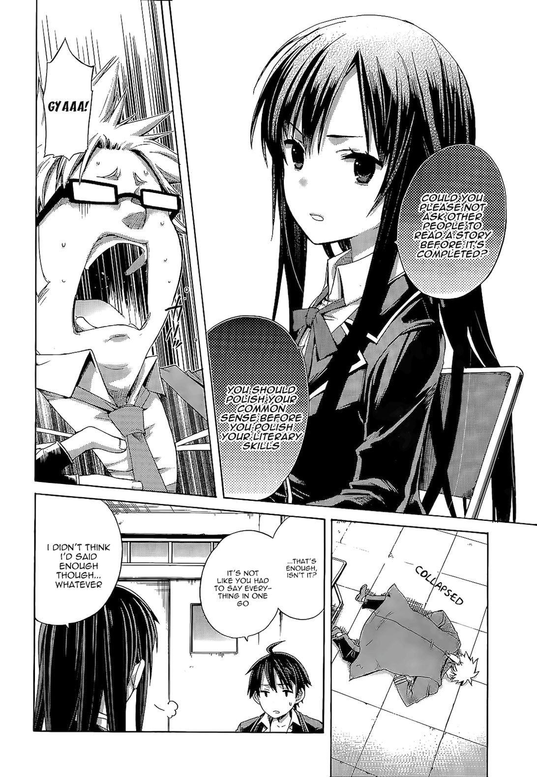 Yahari Ore no Seishun Love Come wa Machigatteiru. chapter 4 page 23