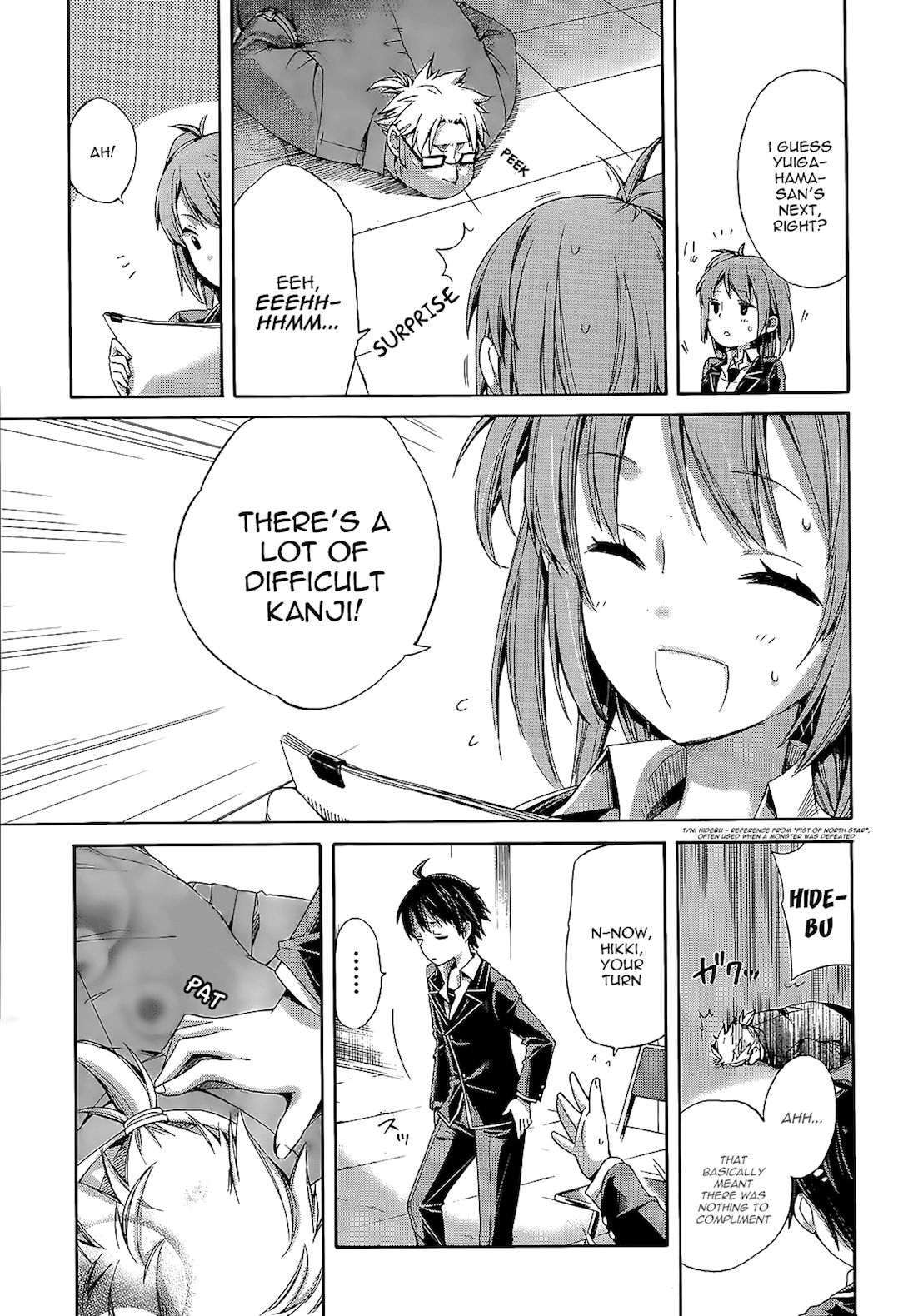 Yahari Ore no Seishun Love Come wa Machigatteiru. chapter 4 page 24
