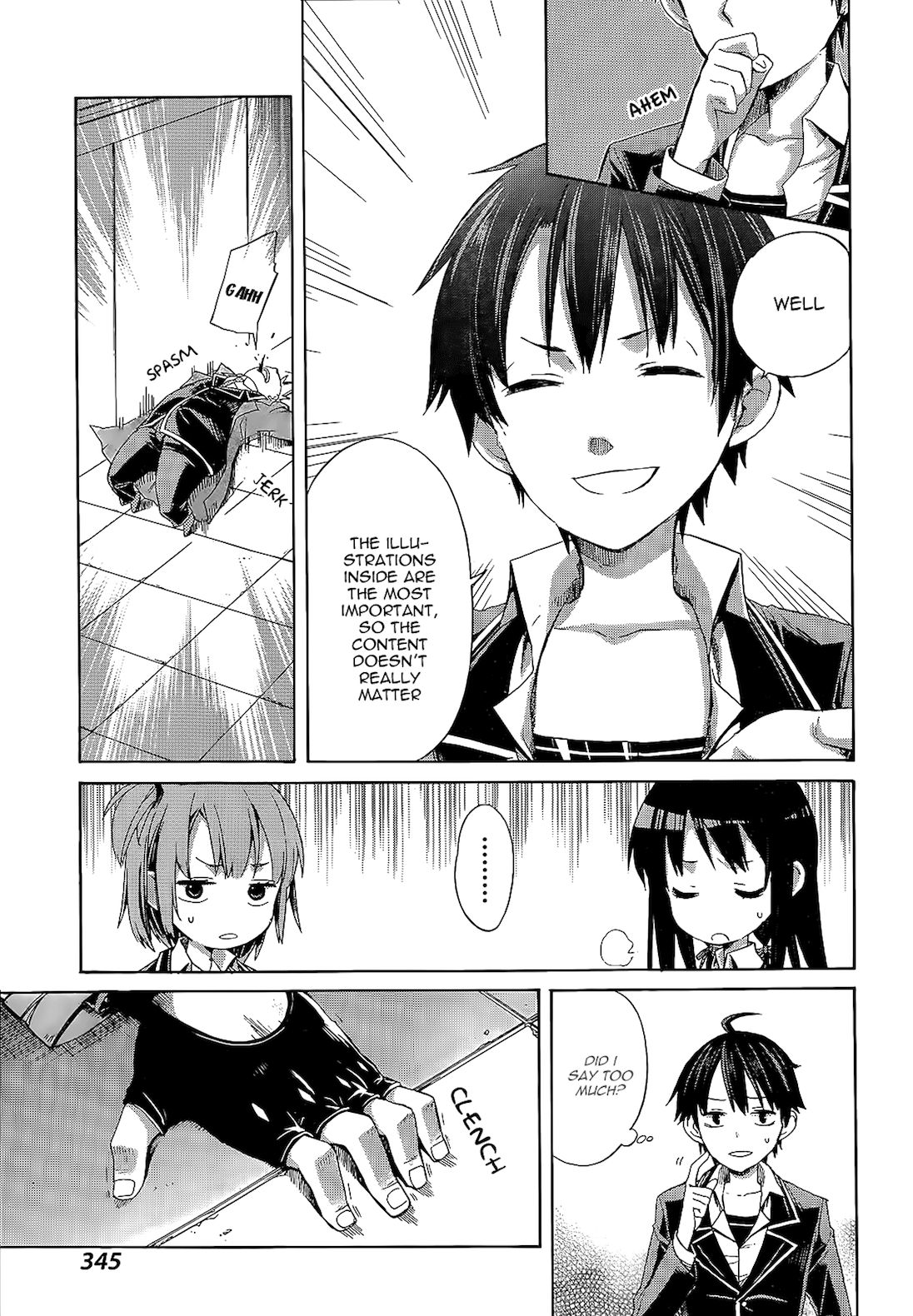Yahari Ore no Seishun Love Come wa Machigatteiru. chapter 4 page 26