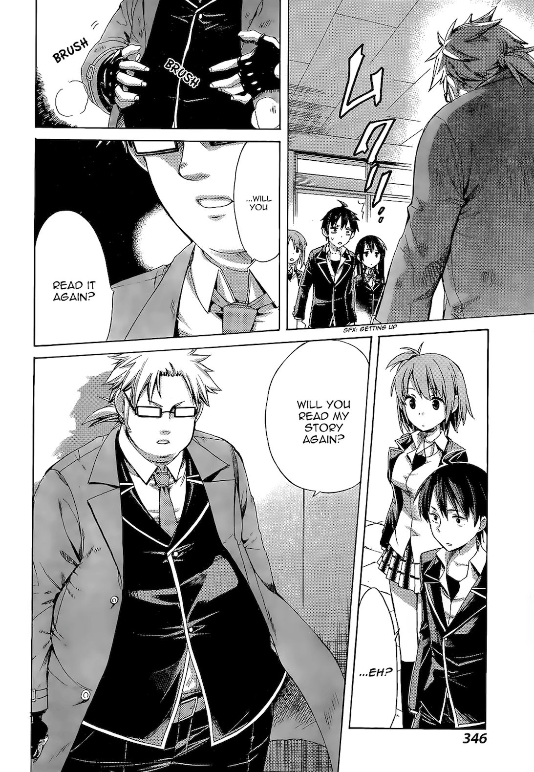 Yahari Ore no Seishun Love Come wa Machigatteiru. chapter 4 page 27