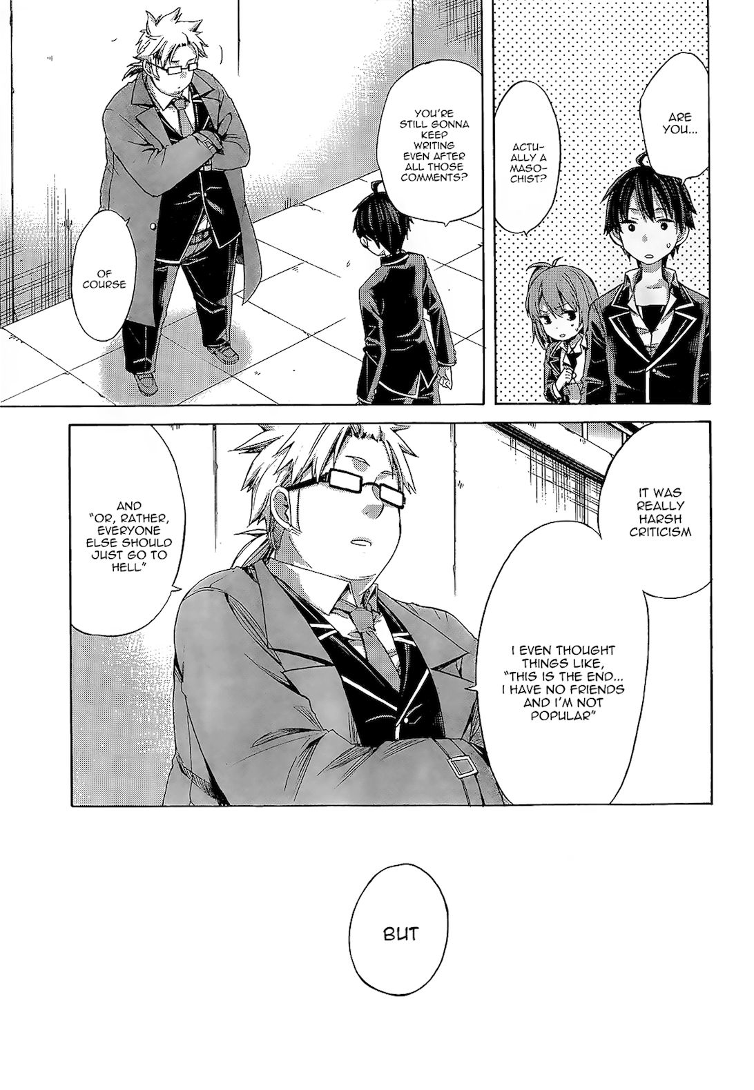 Yahari Ore no Seishun Love Come wa Machigatteiru. chapter 4 page 28