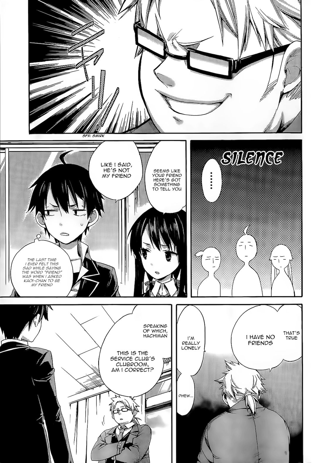 Yahari Ore no Seishun Love Come wa Machigatteiru. chapter 4 page 8