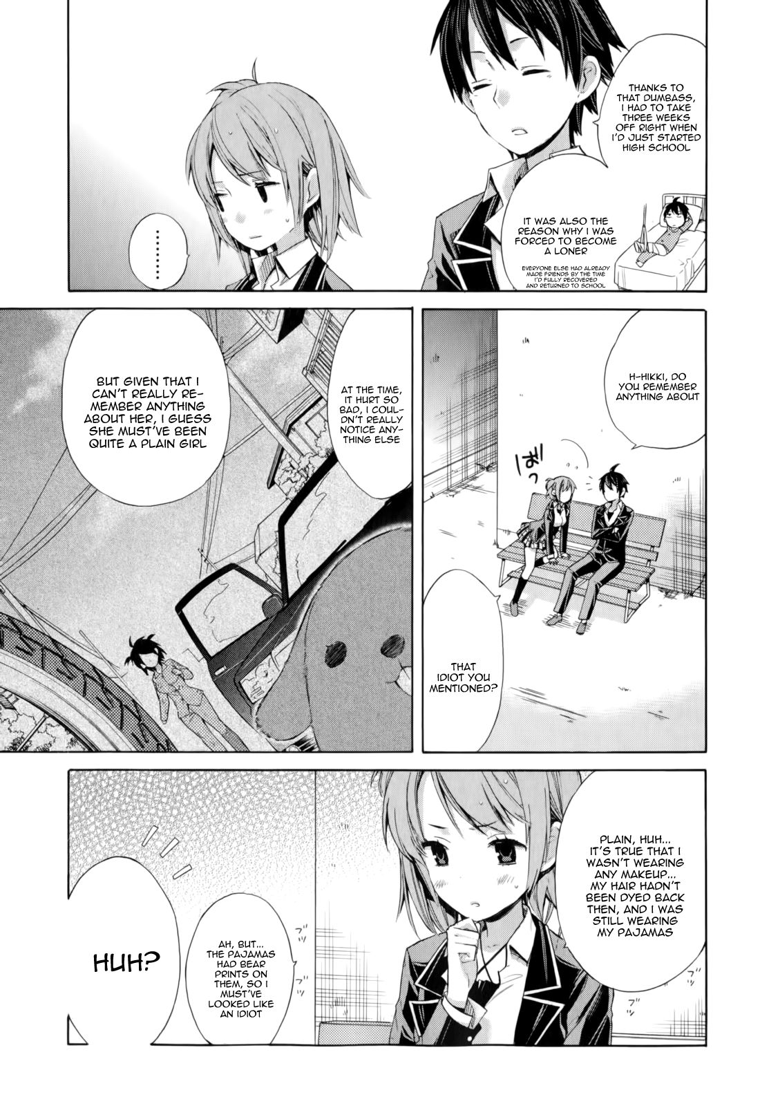 Yahari Ore no Seishun Love Come wa Machigatteiru. chapter 5 page 11